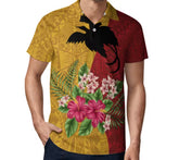 Papua New Guinea Polo - Hibiscus Floral